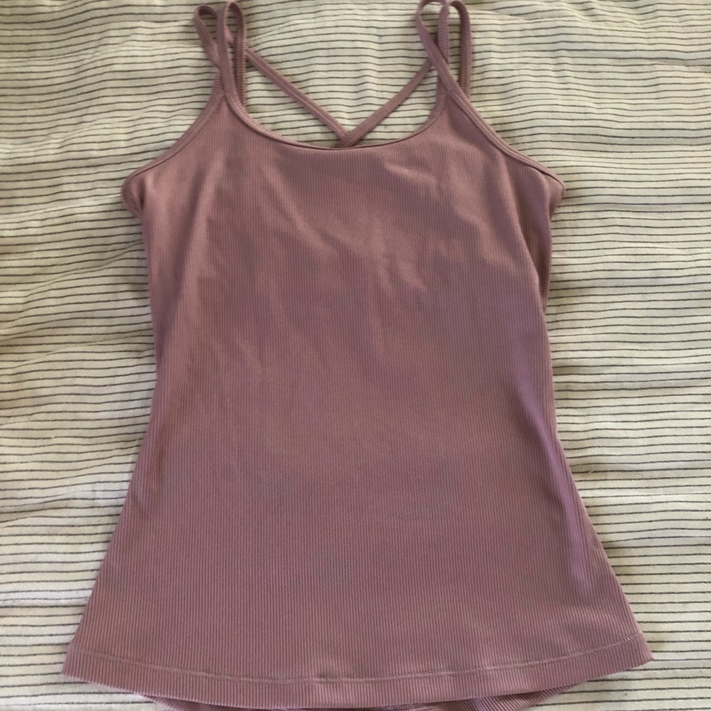 pink/mauve work out tank